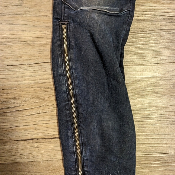 NWT G-star custom 5622 mid skinny zipper in deep forest RARE - Picture 7 of 9